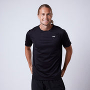 Force mesh t-shirt Black