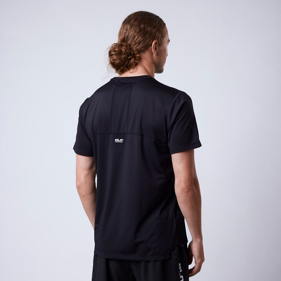 Force mesh t-shirt Black