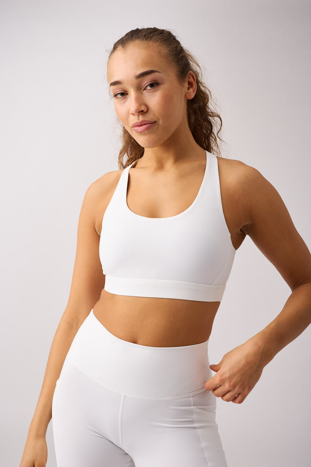 Fuse sports bra Coffee