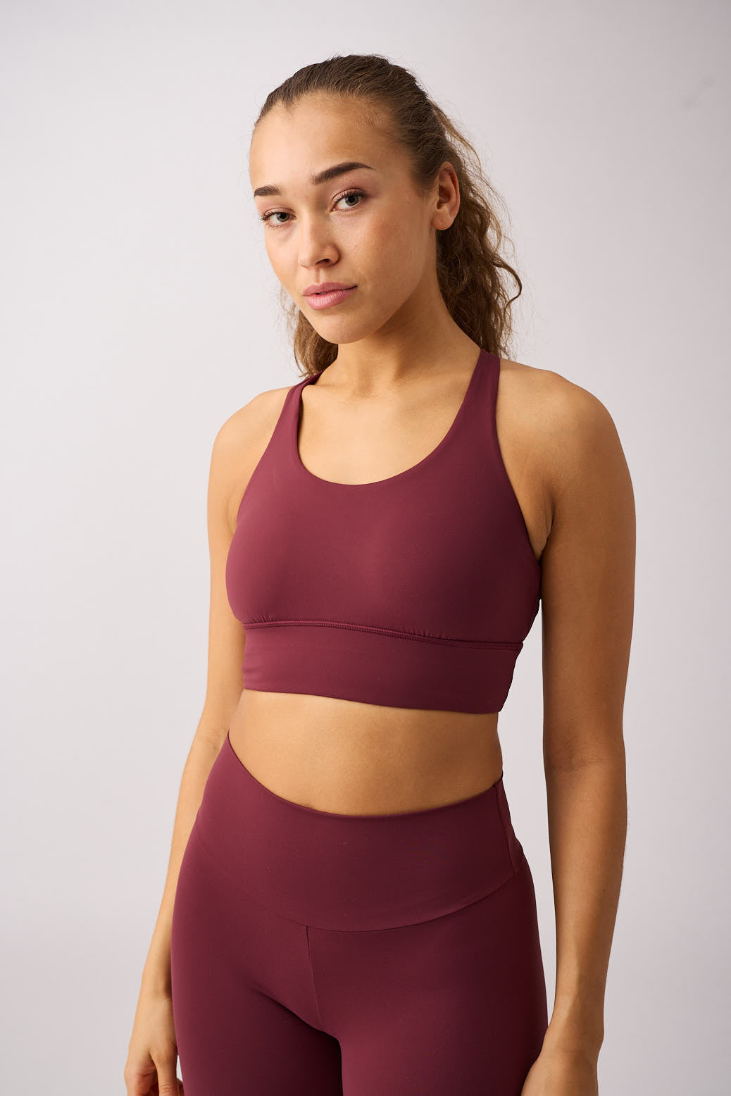 Pep sport bra Dark red