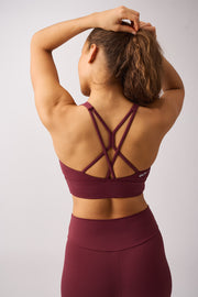 Pep sport bra Dark red