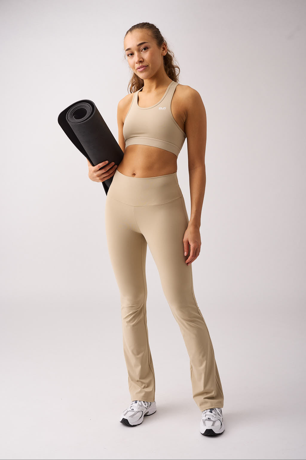 Fuse flared tights Beige