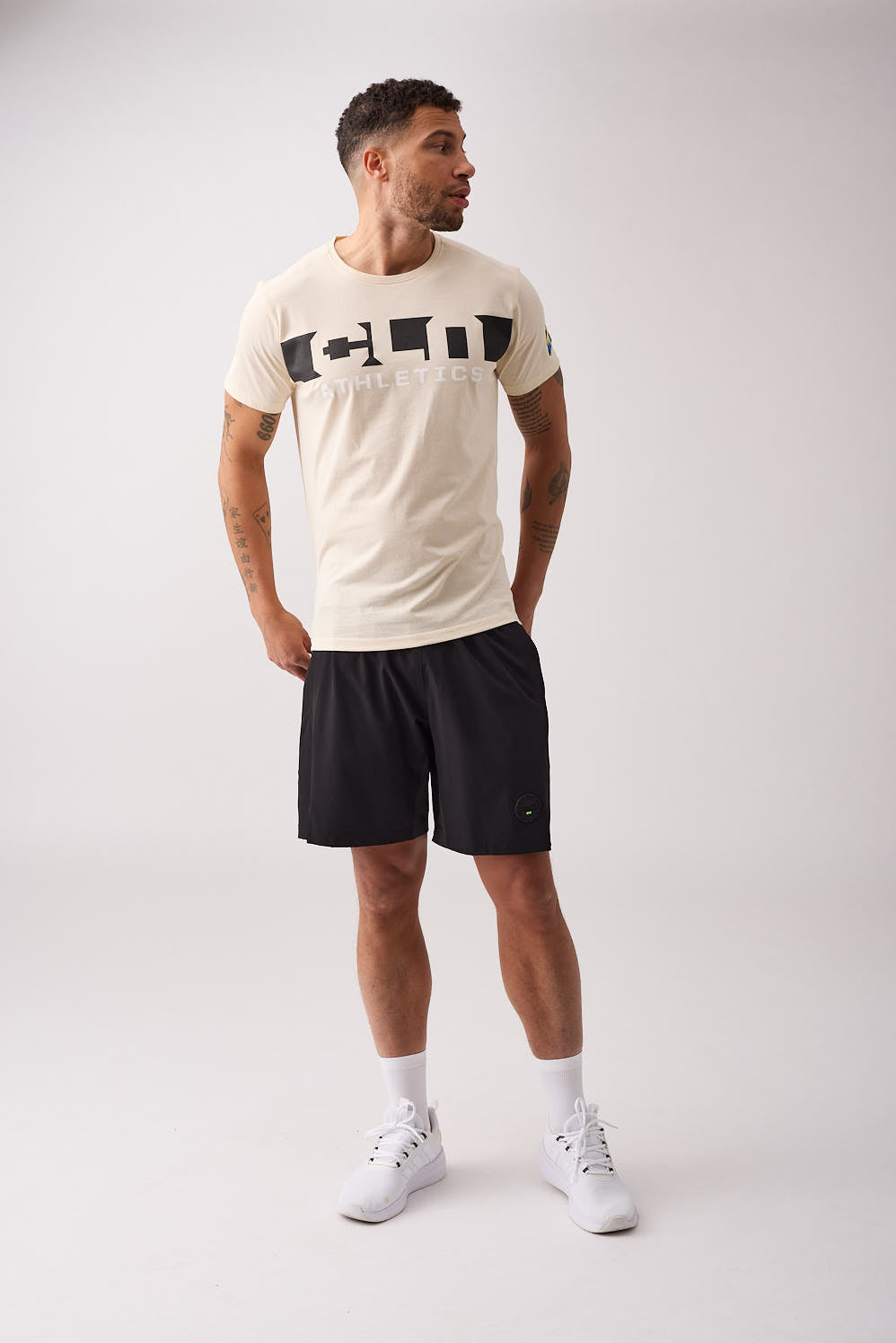 Haze t-shirt Cream white
