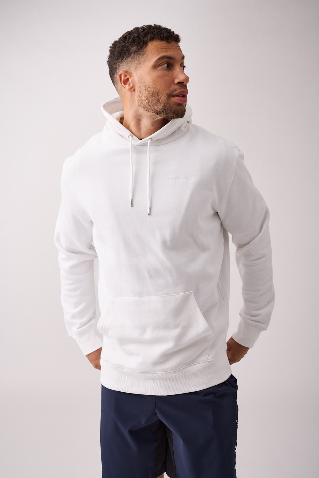 Core hoodie Men White