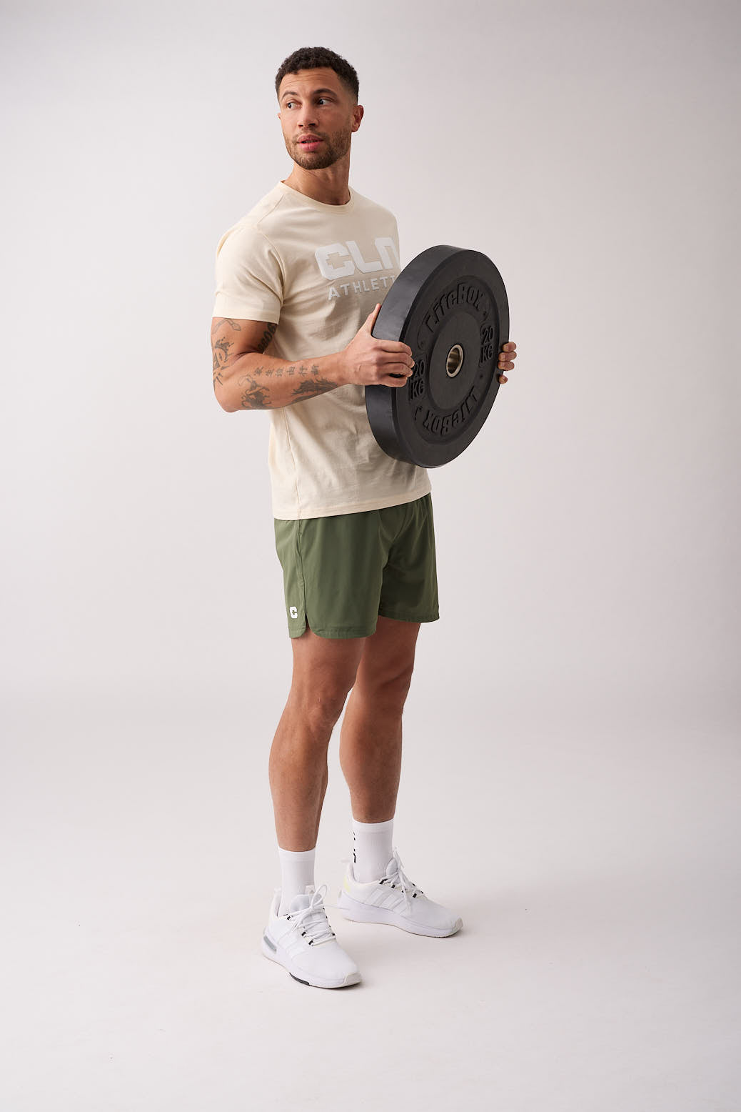 Drift stretch shorts Moss green