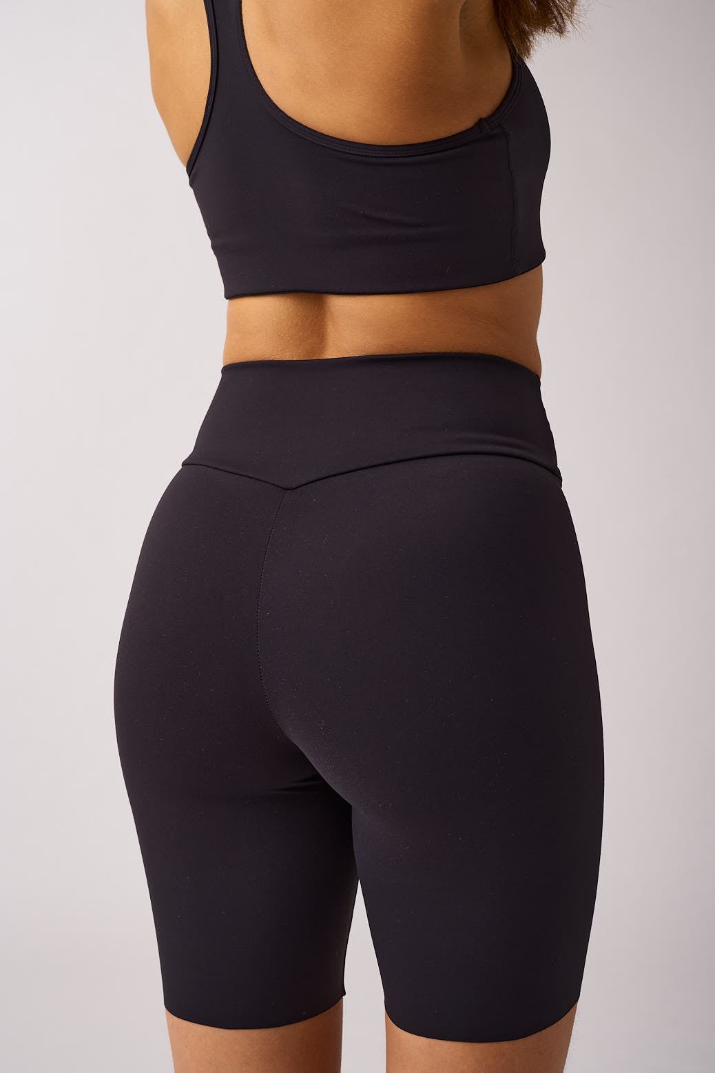 Nova soft biker shorts Black