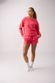 Core sweat shorts Wmn Coral