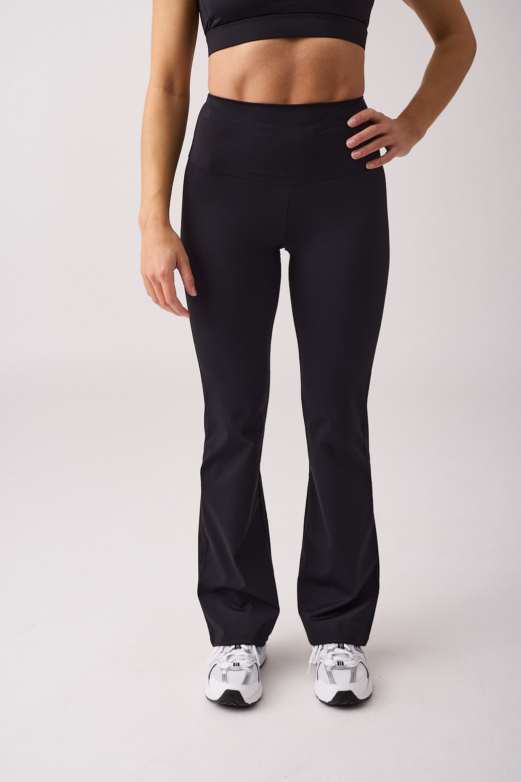 Fuse flared tights Short Black
