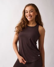 Laura tank top Coffee