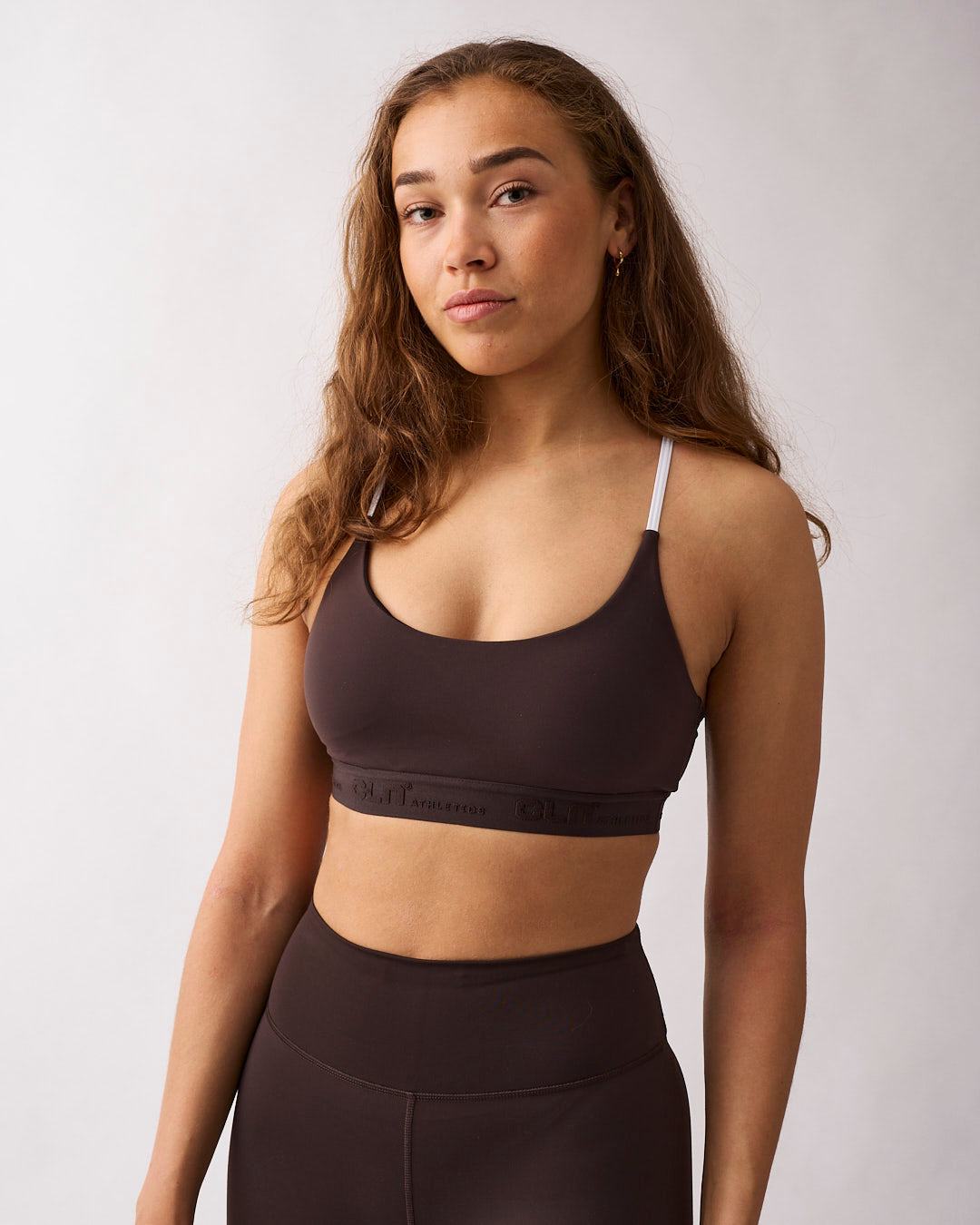 Fuse strappy bra Coffee