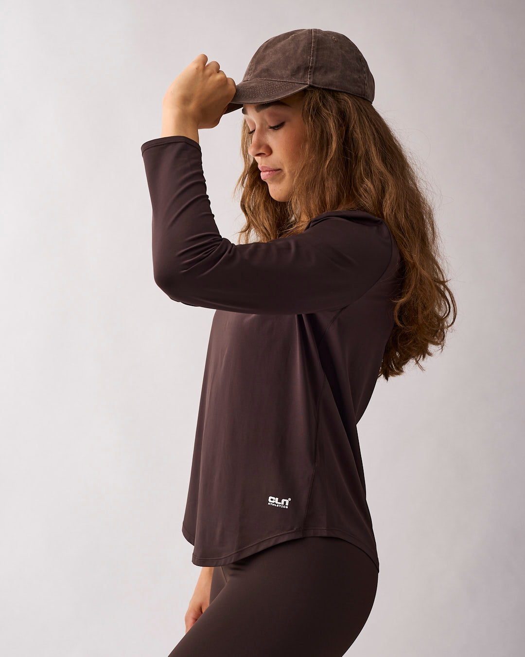 Lucy longsleeve top Coffee