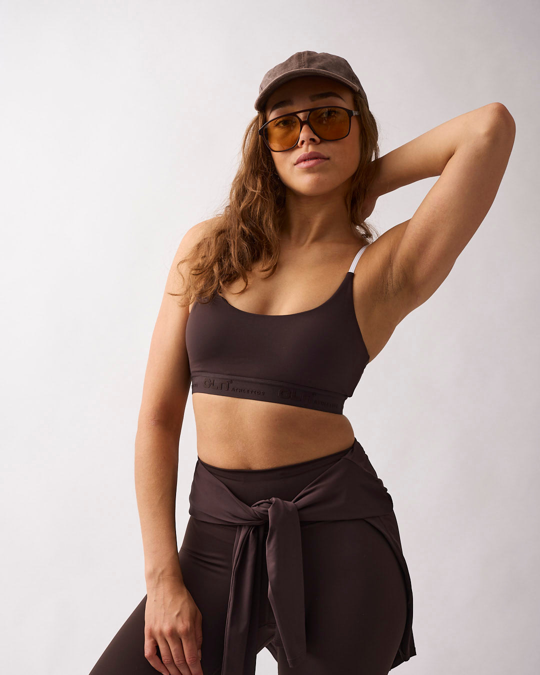 Fuse strappy bra Coffee