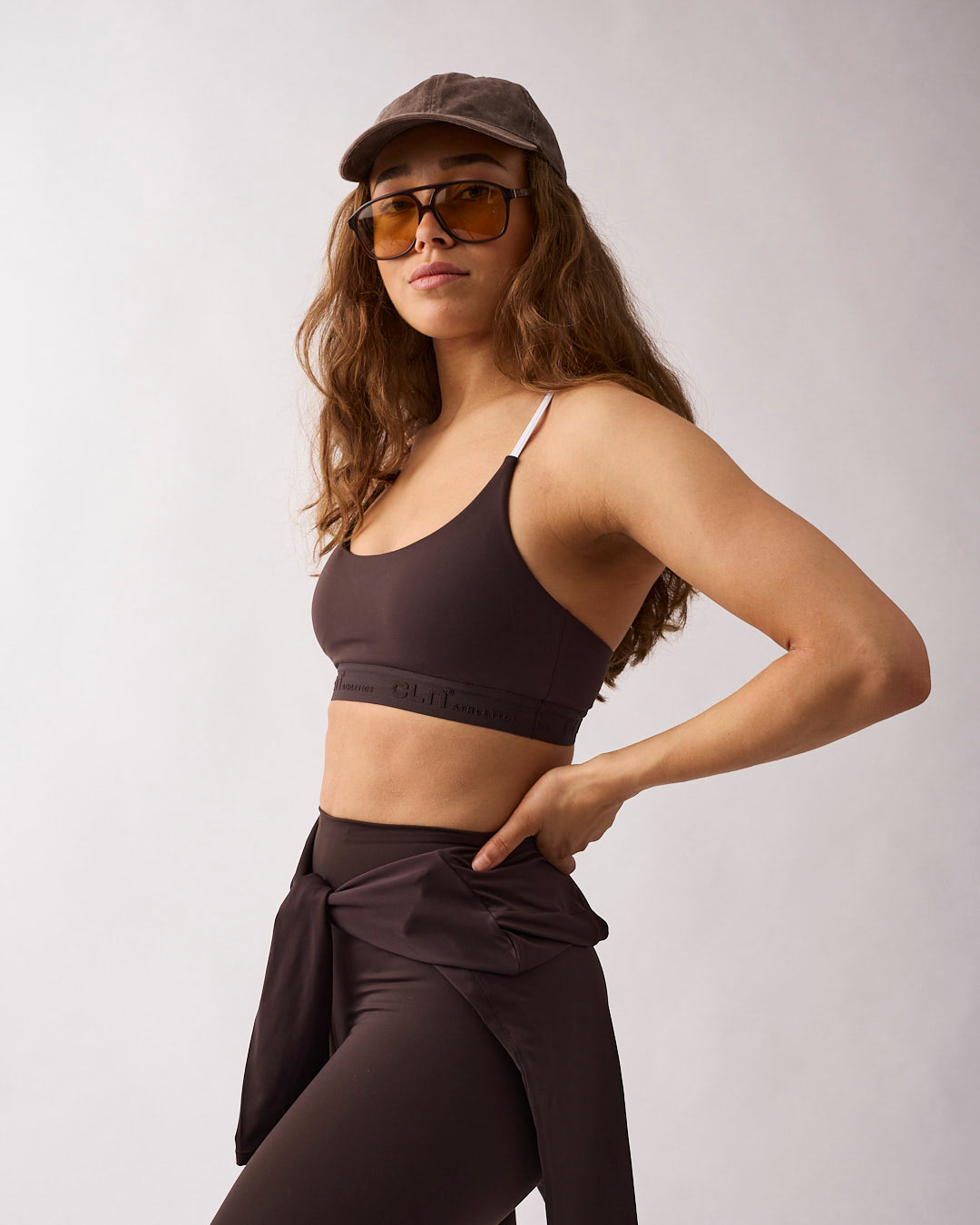 Fuse strappy bra Coffee