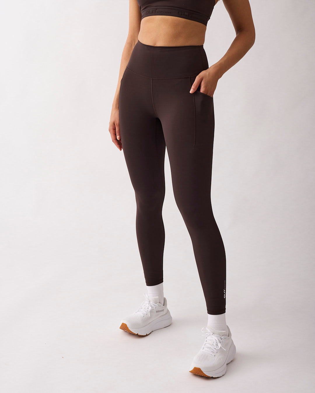 Fuse pocket tights Coffee