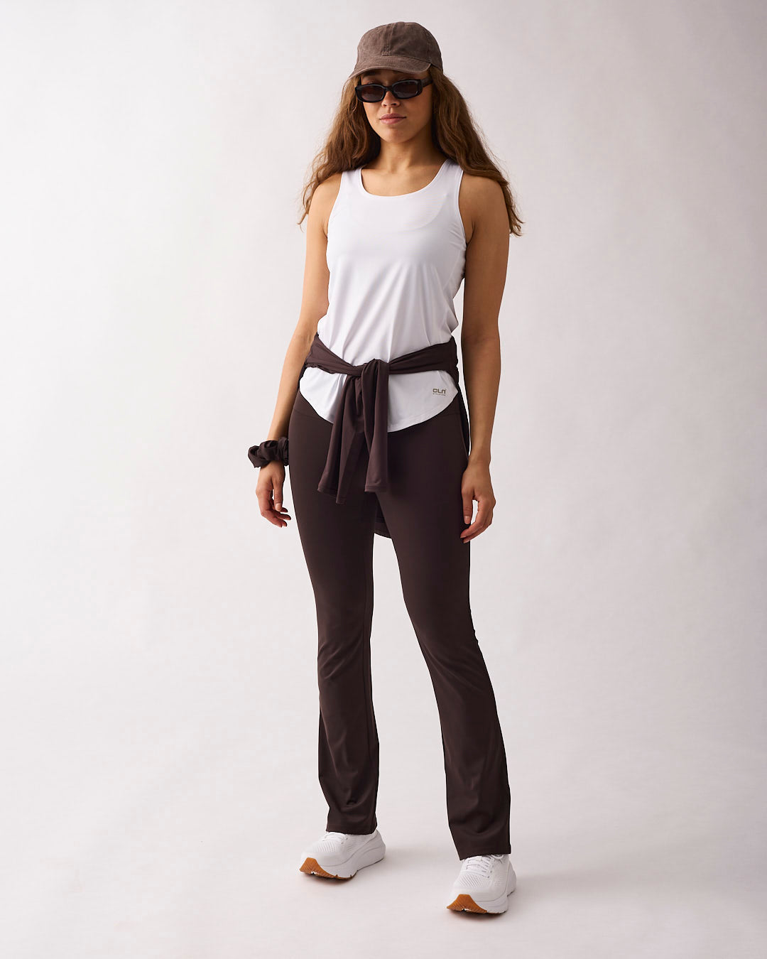 Fuse flared tights Coffee