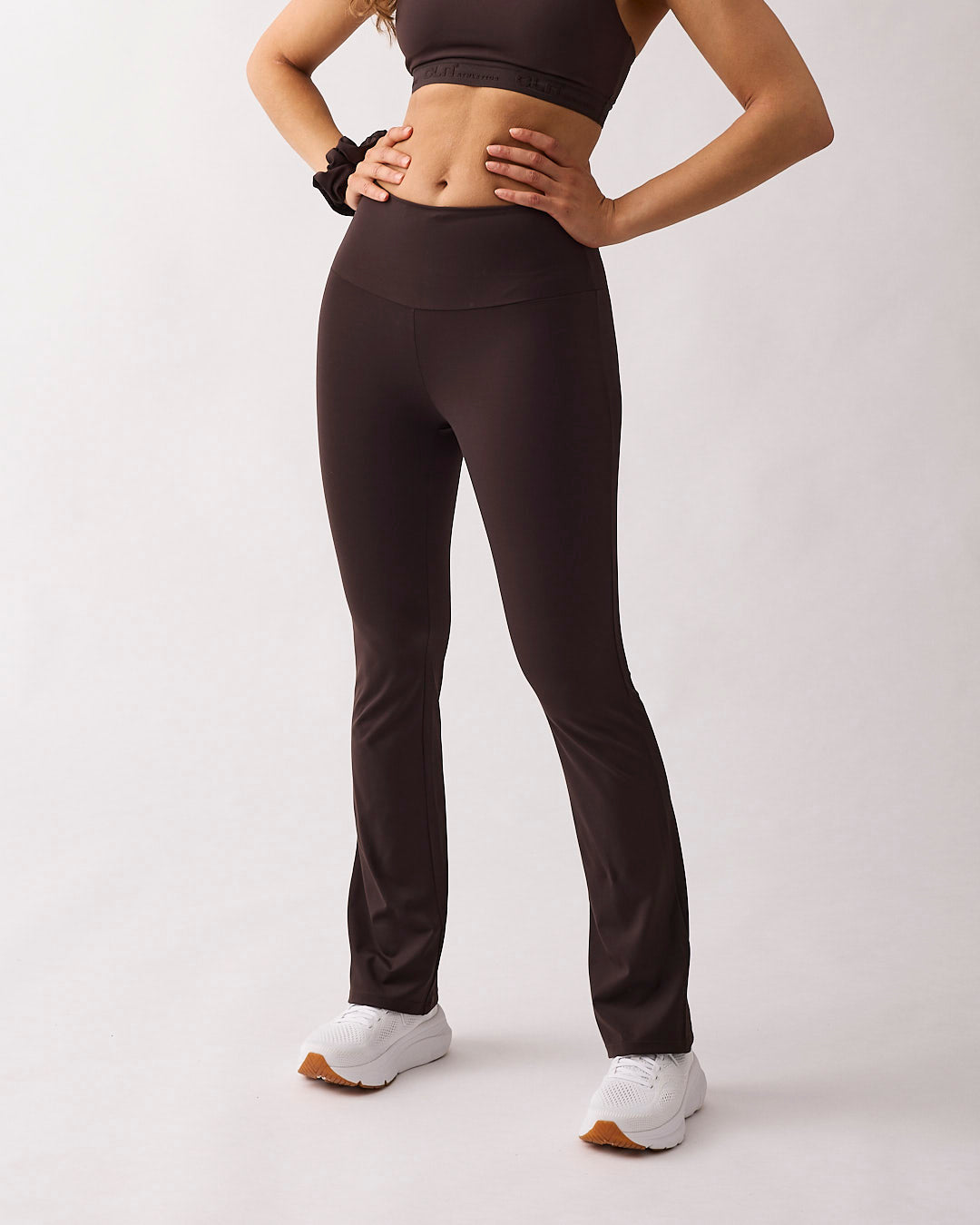 Fuse flared tights Coffee