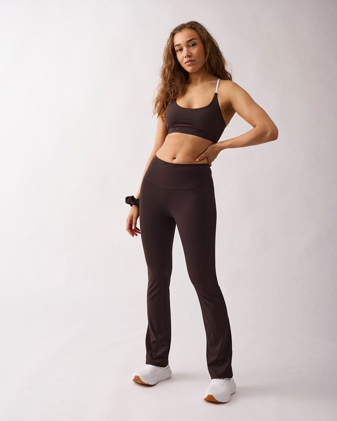 Fuse flared tights Coffee