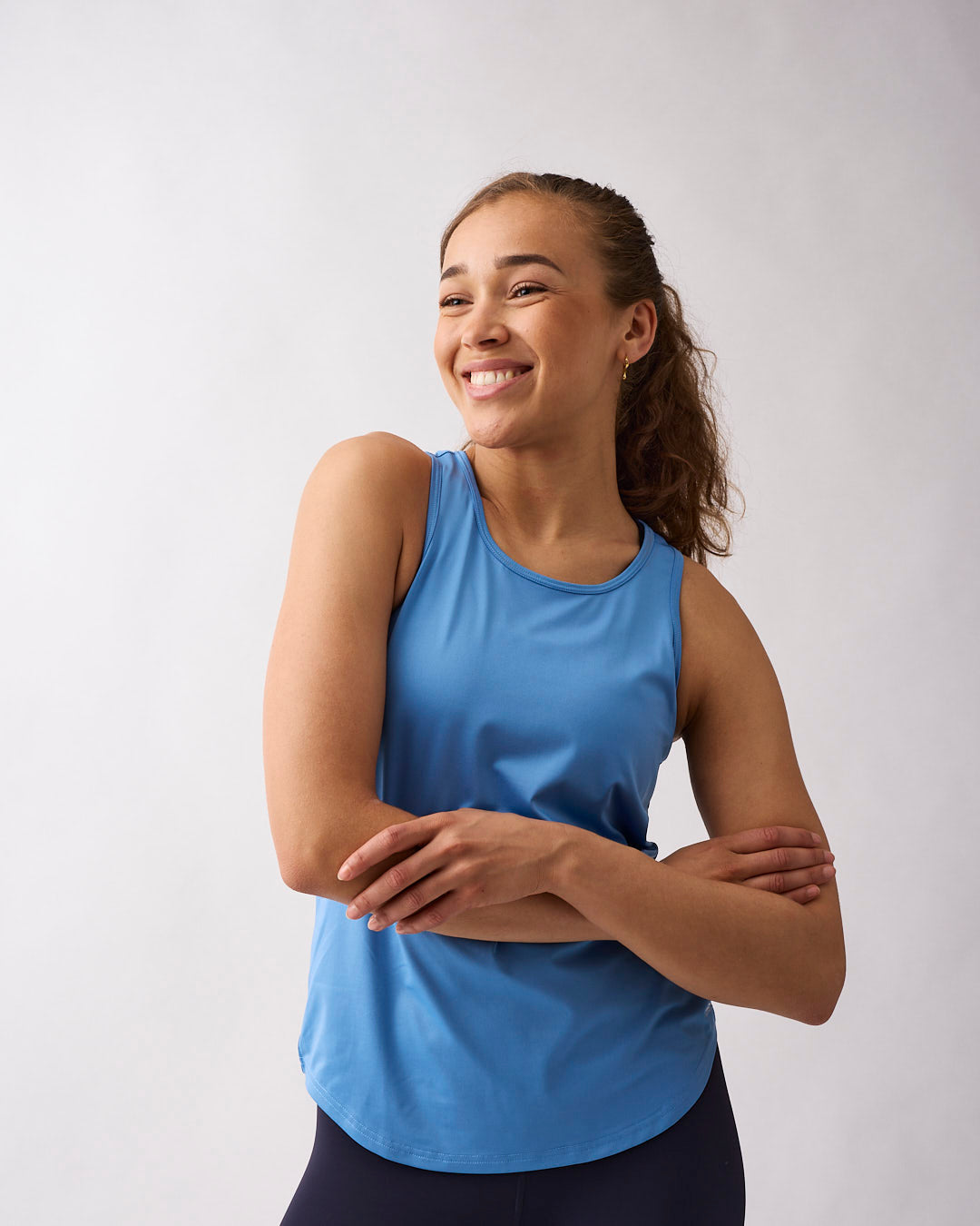 Laura tank top Dusty blue