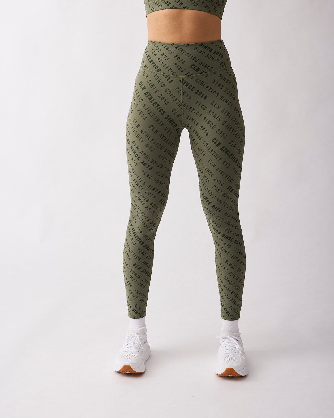 Fuse v3 AOP tights Moss green
