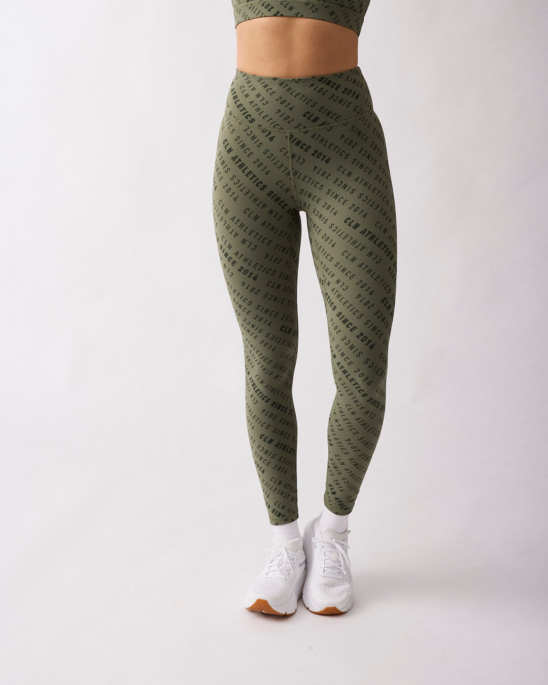 Fuse v3 AOP tights Moss green