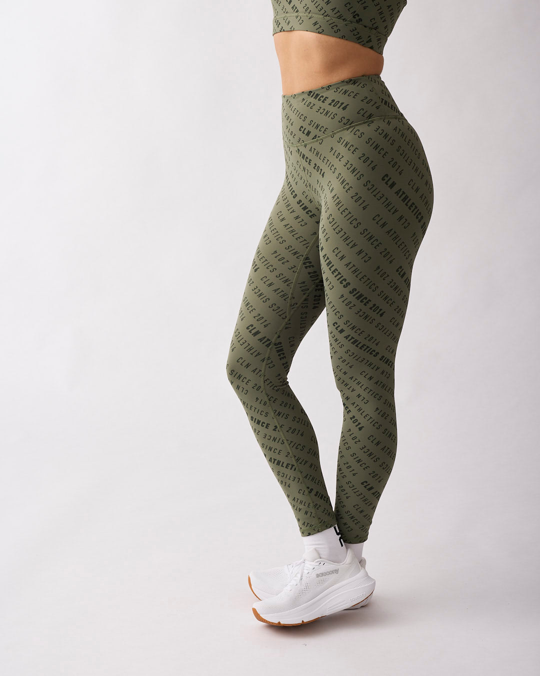 Fuse v3 AOP tights Moss green