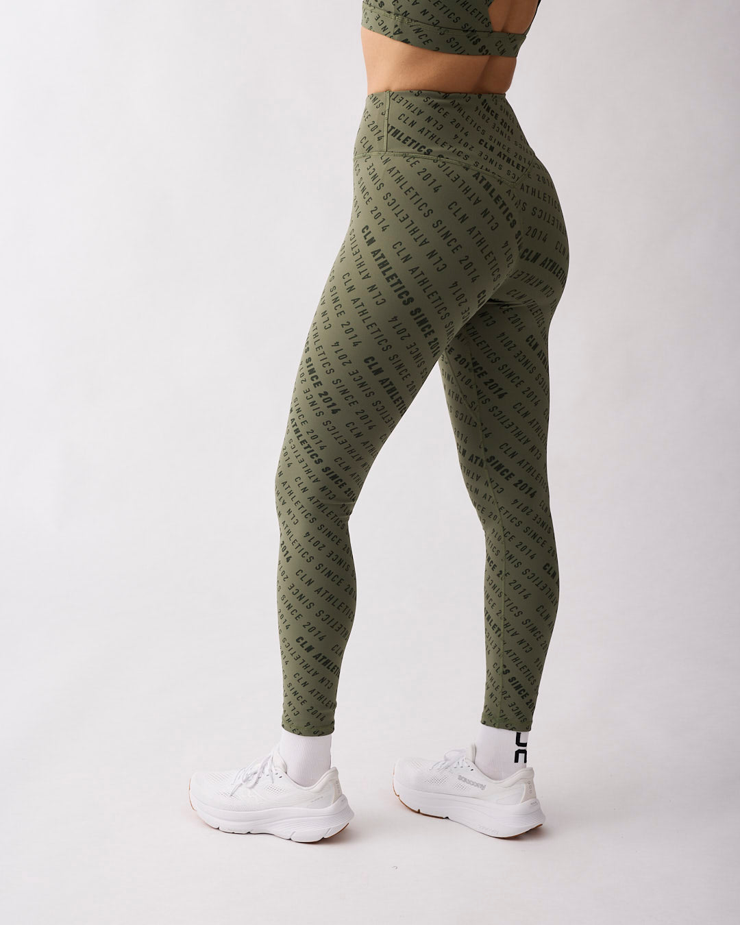 Fuse v3 AOP tights Moss green
