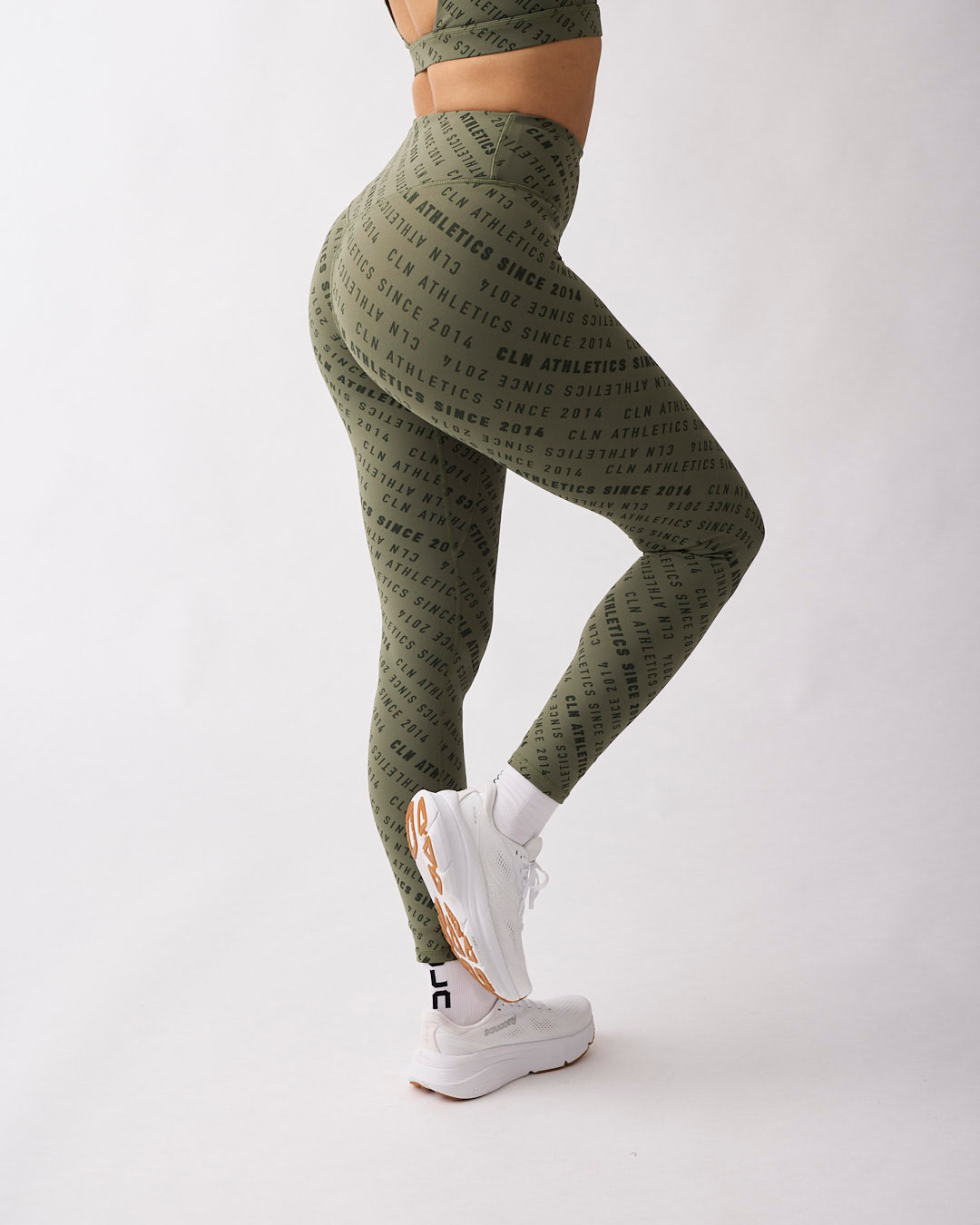 Fuse v3 AOP tights Moss green