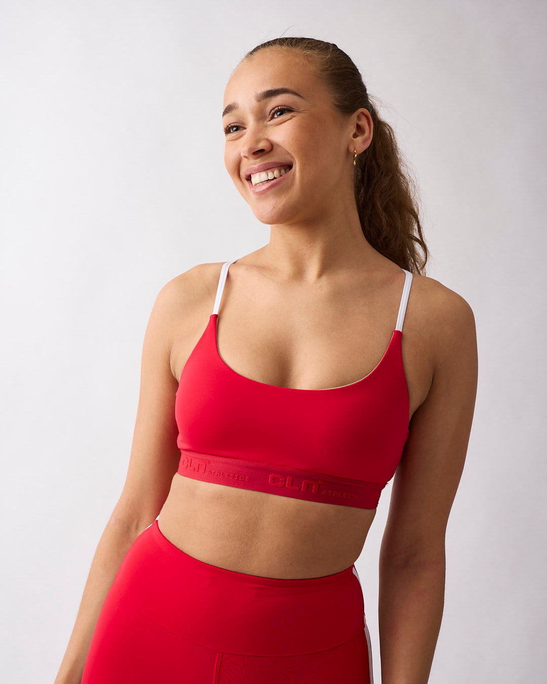 Fuse strappy bra Red