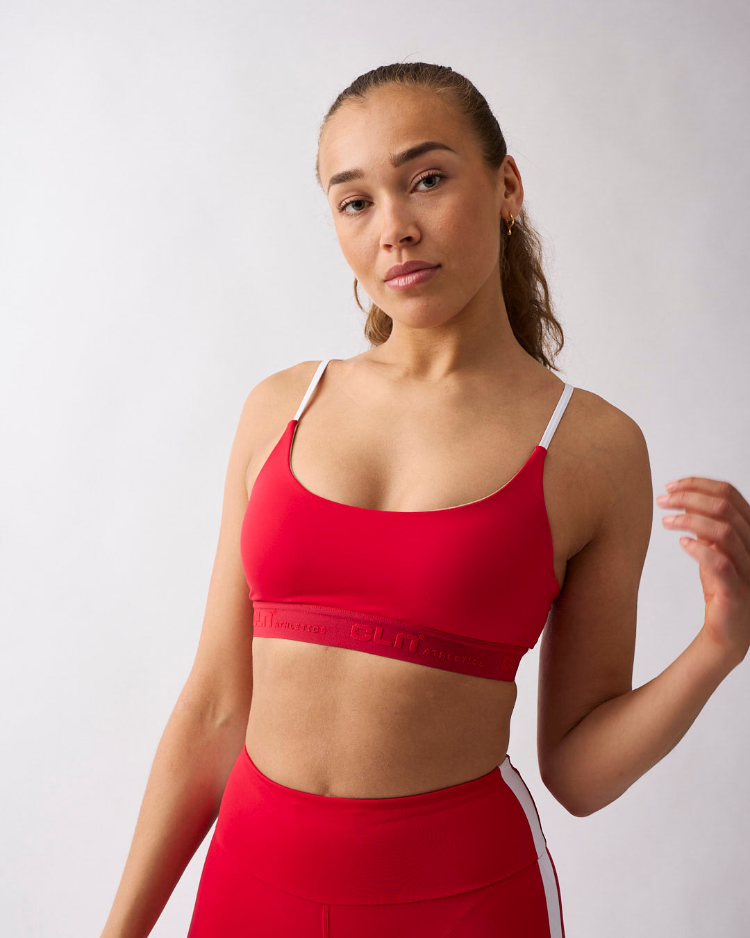 Fuse strappy bra Red