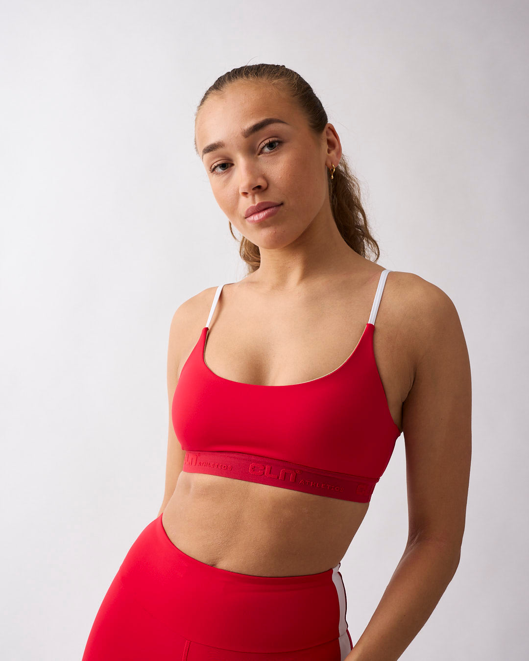 Fuse strappy bra Red