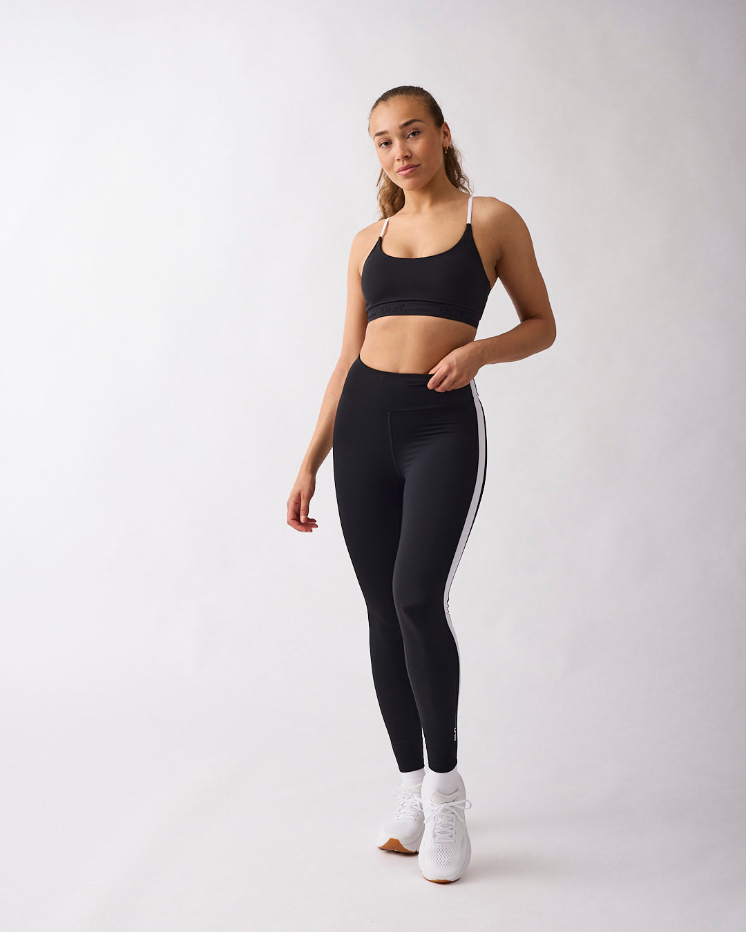 Fuse strappy bra Black