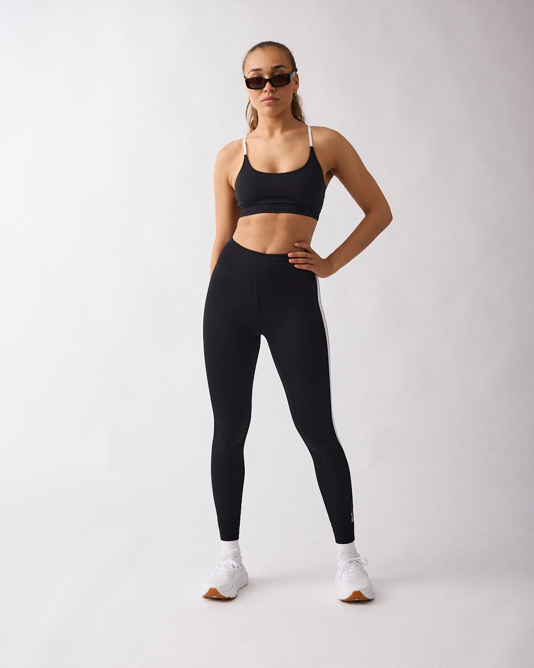 Fuse strappy bra Black
