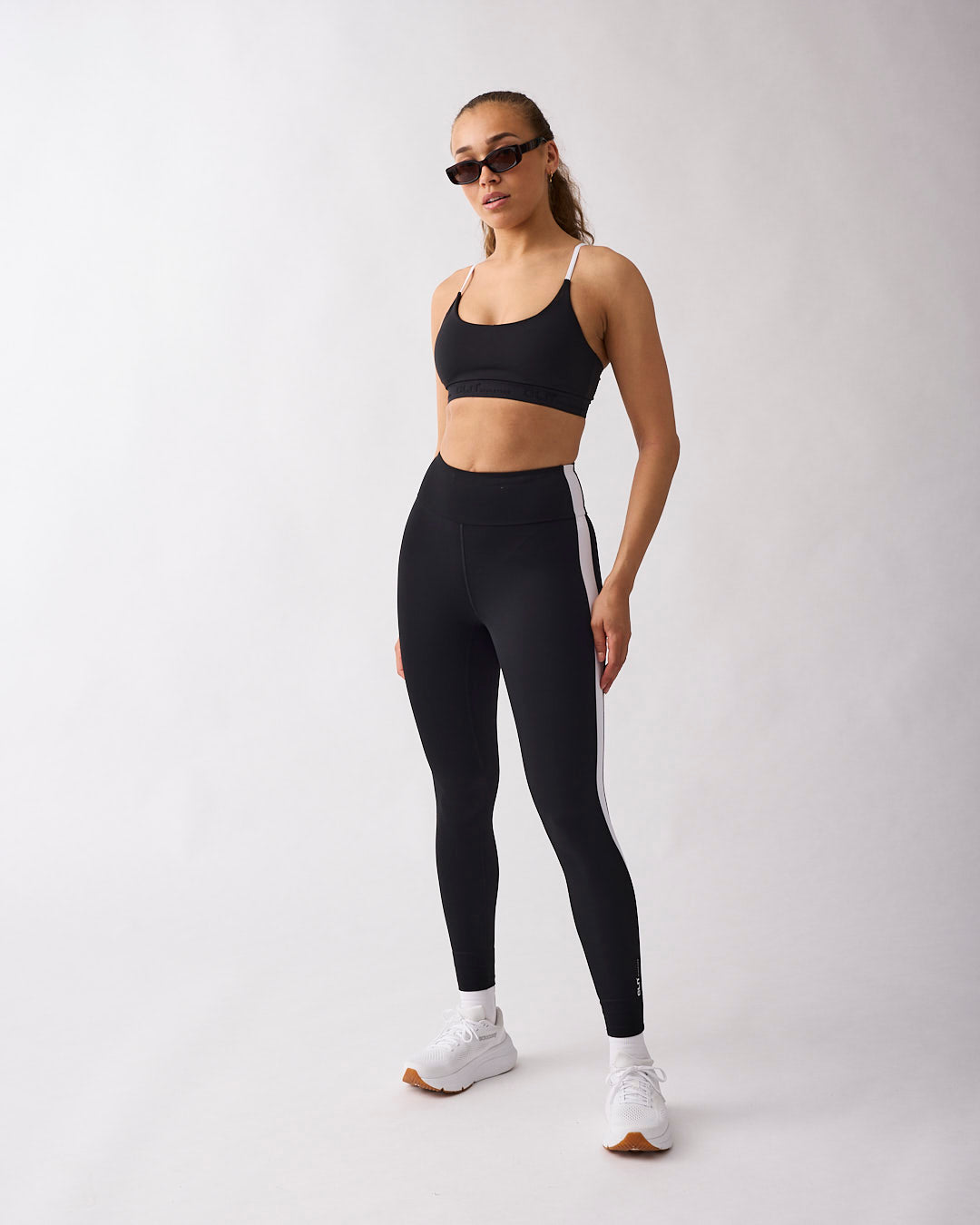 Fuse strappy bra Black