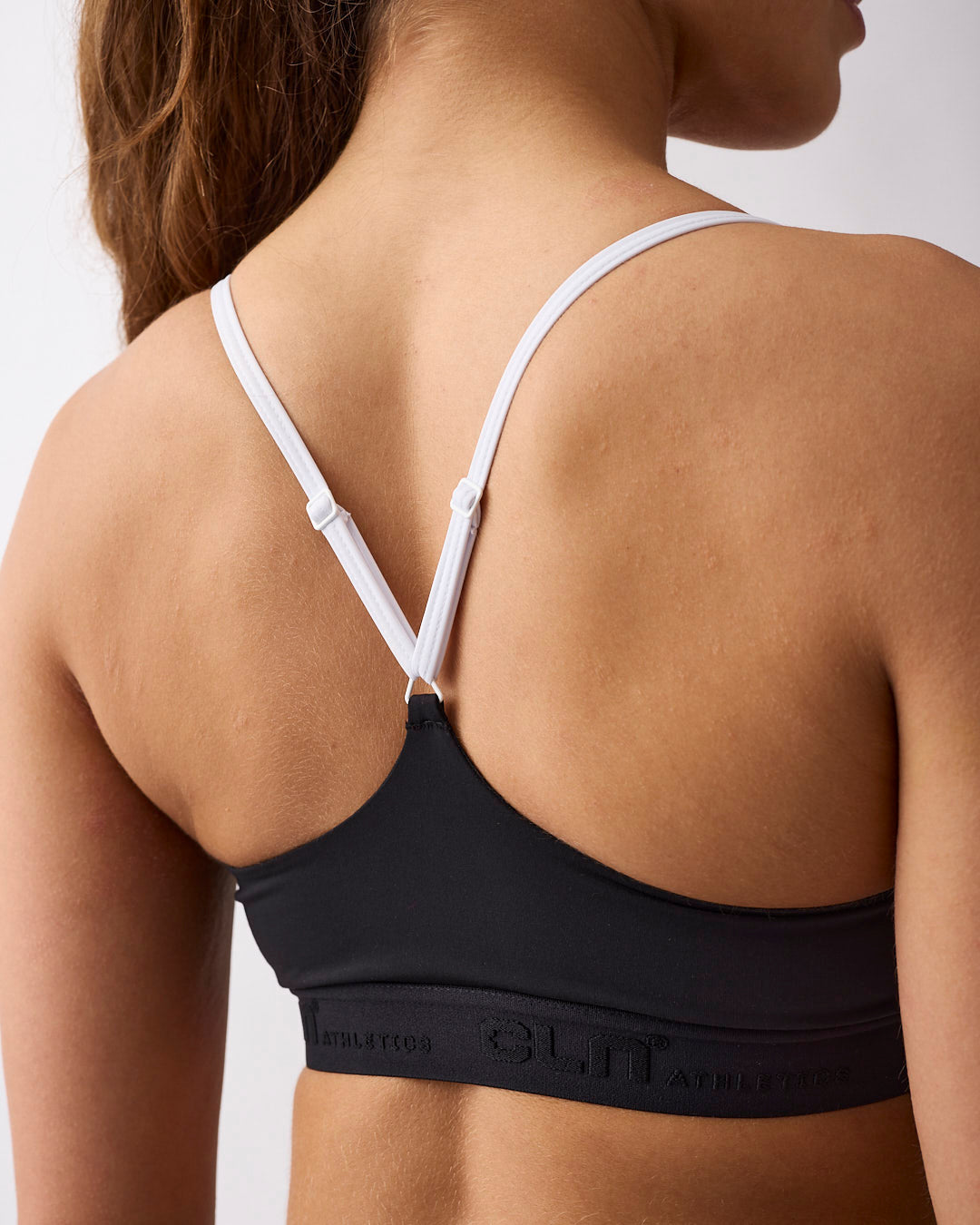 Fuse strappy bra Black