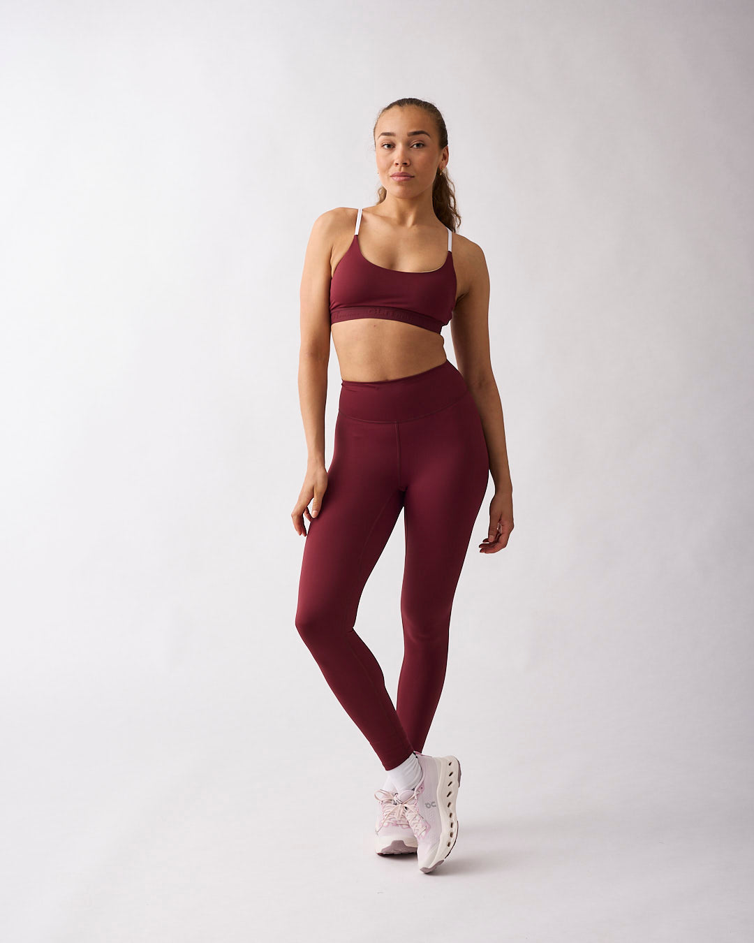 Fuse strappy bra Dark red