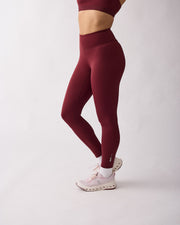 Fuse v3 tights 7/8 Dark red