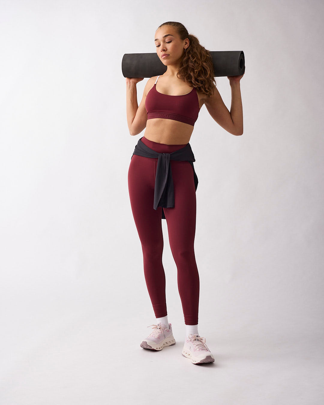 Fuse strappy bra Dark red