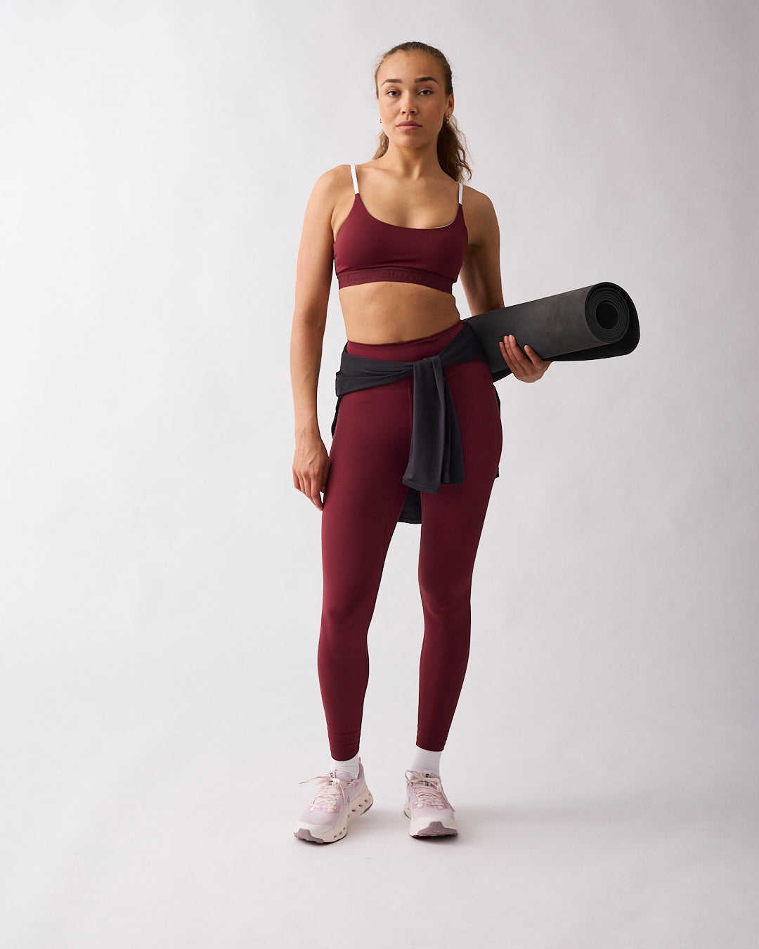 Fuse strappy bra Dark red