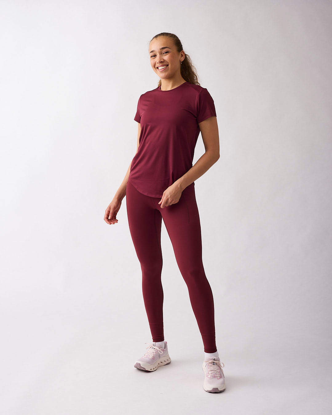 Lucy t-shirt Dark red