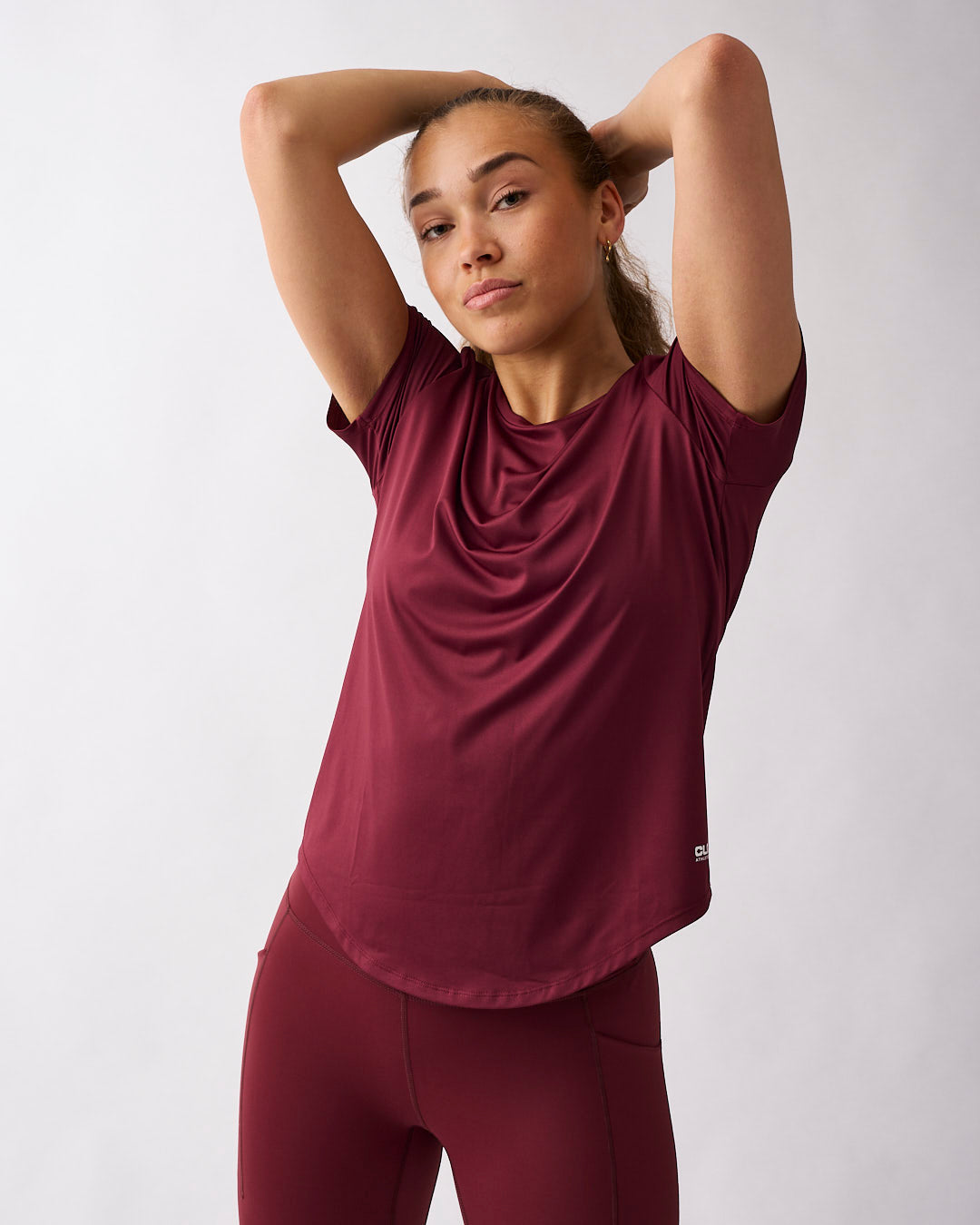 Lucy t-shirt Dark red