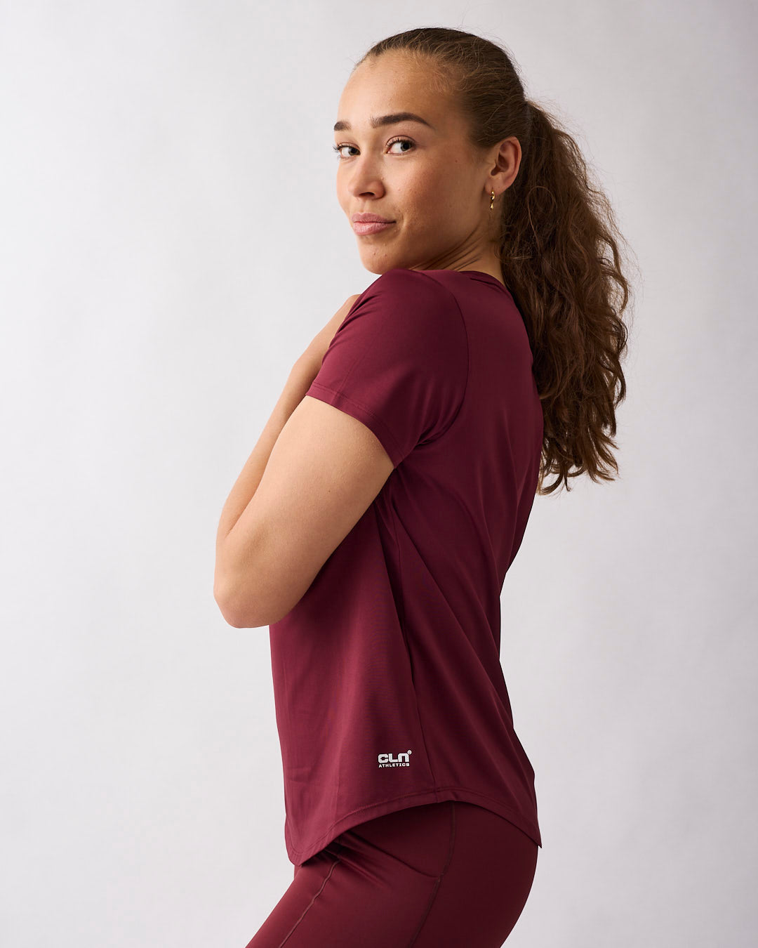 Lucy t-shirt Dark red