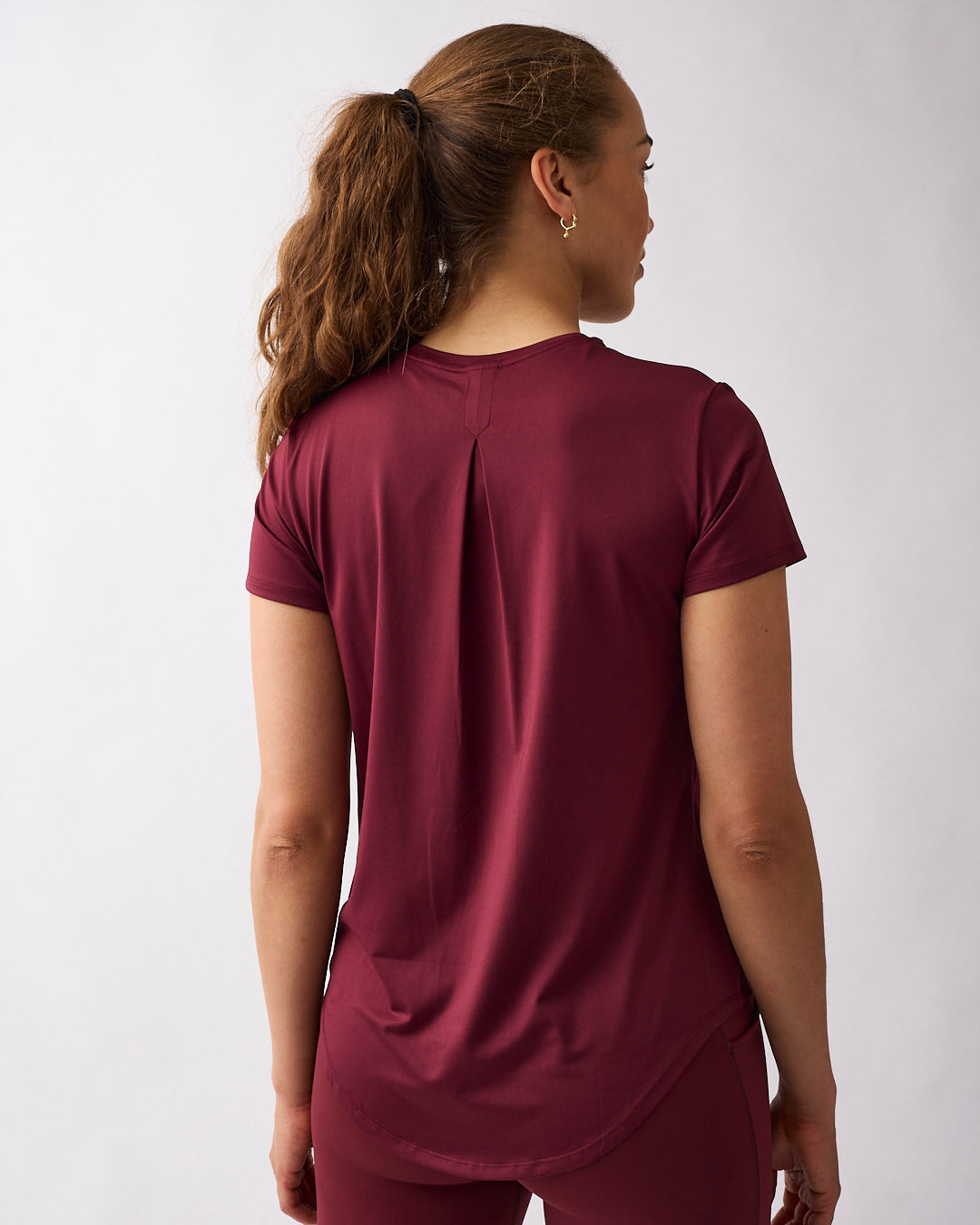 Lucy t-shirt Dark red