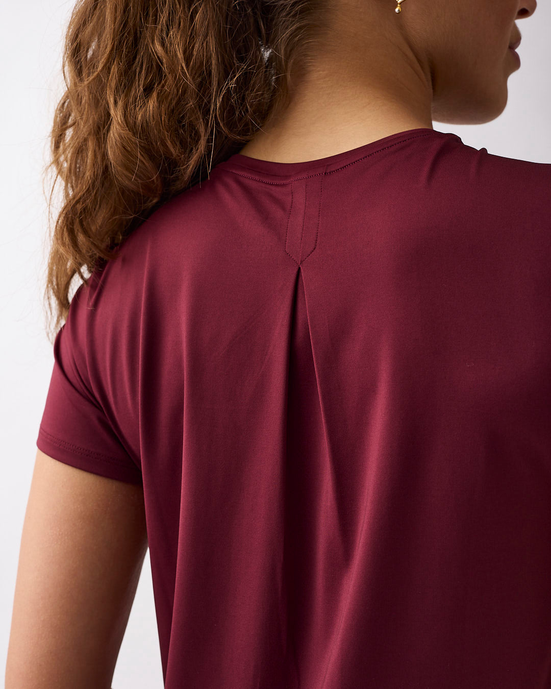 Lucy t-shirt Dark red