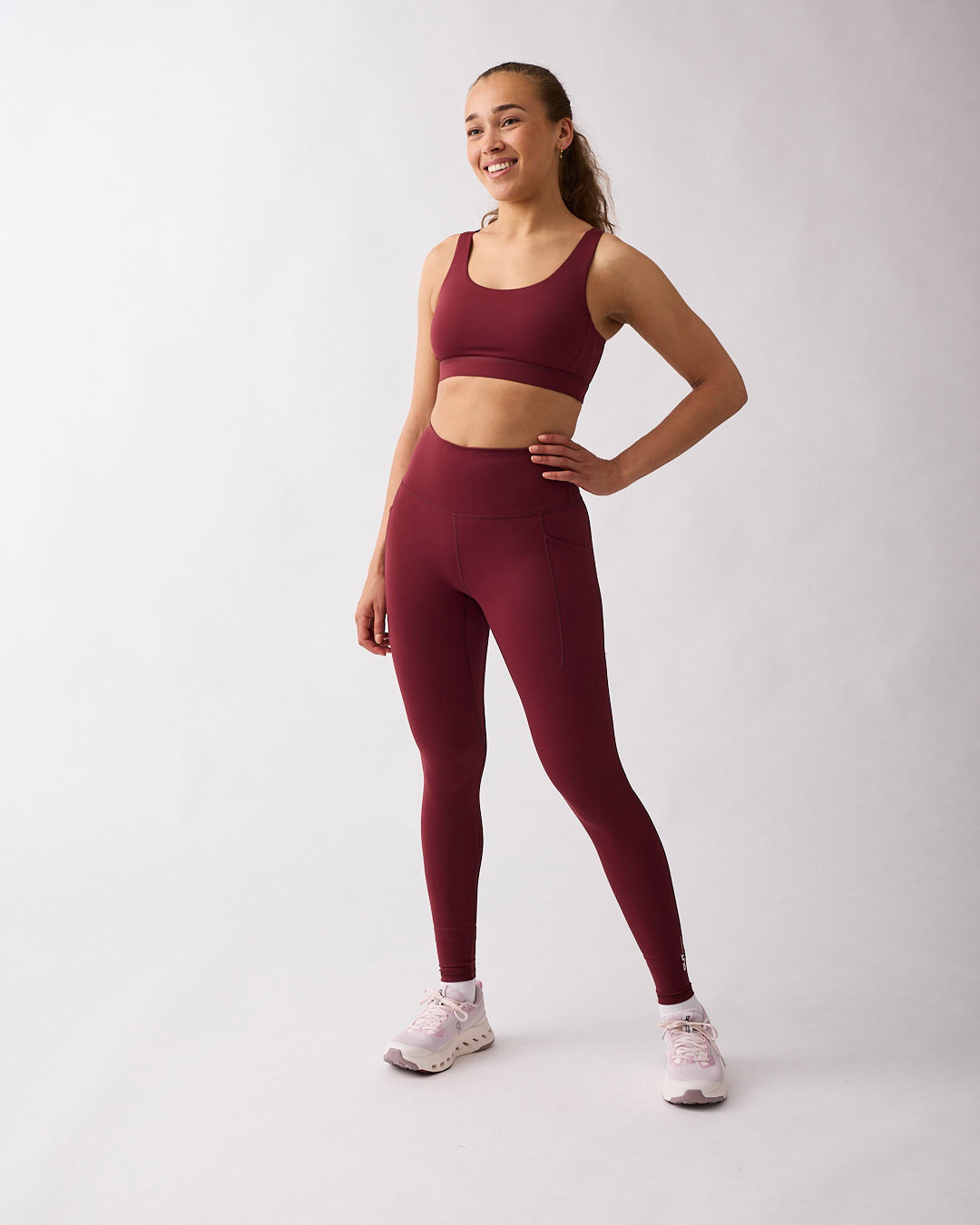 Fuse sport bra Dark red