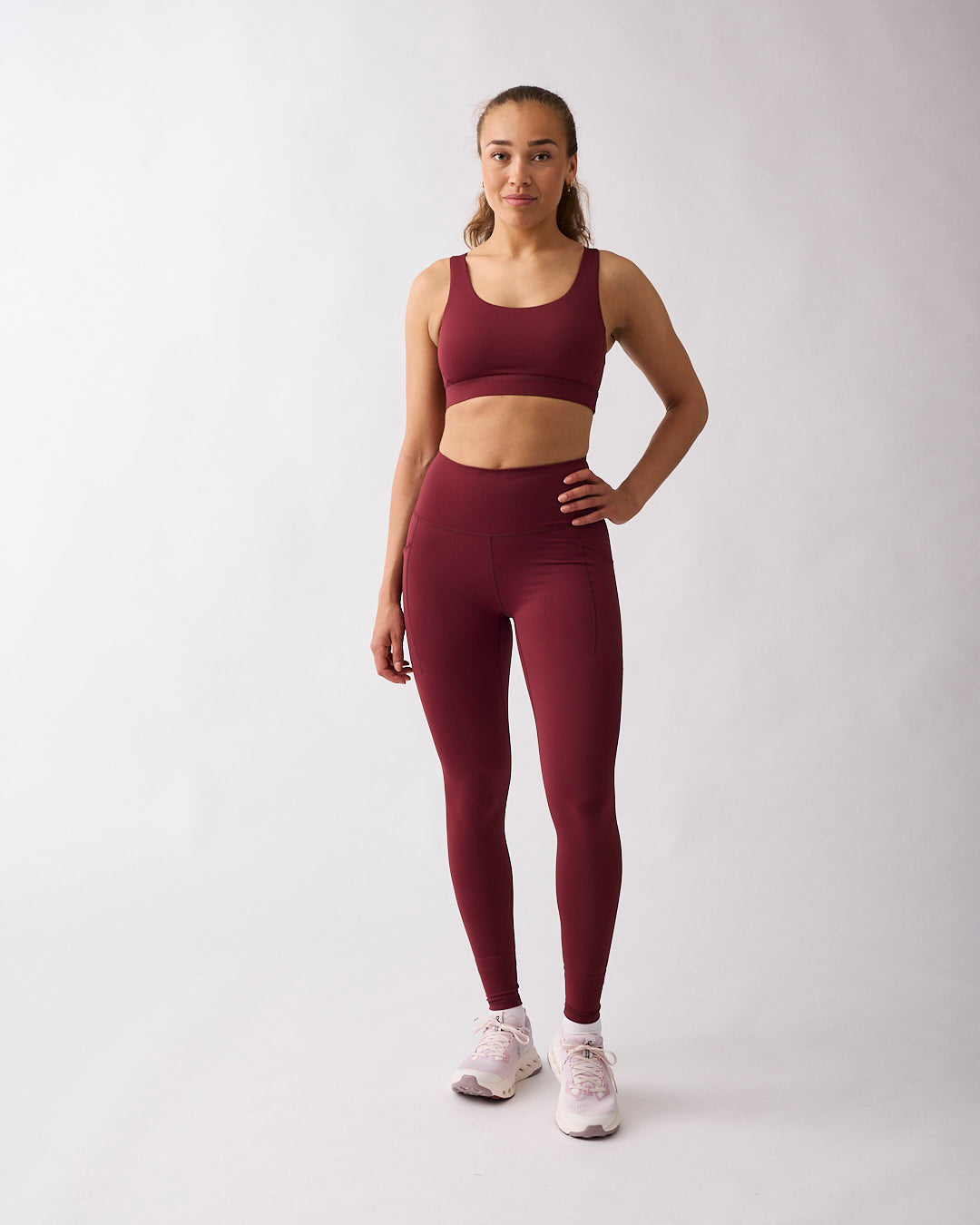 Fuse sport bra Dark red