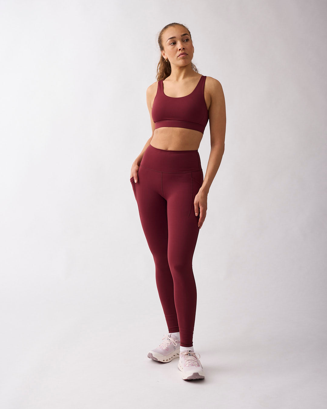 Fuse sport bra Dark red