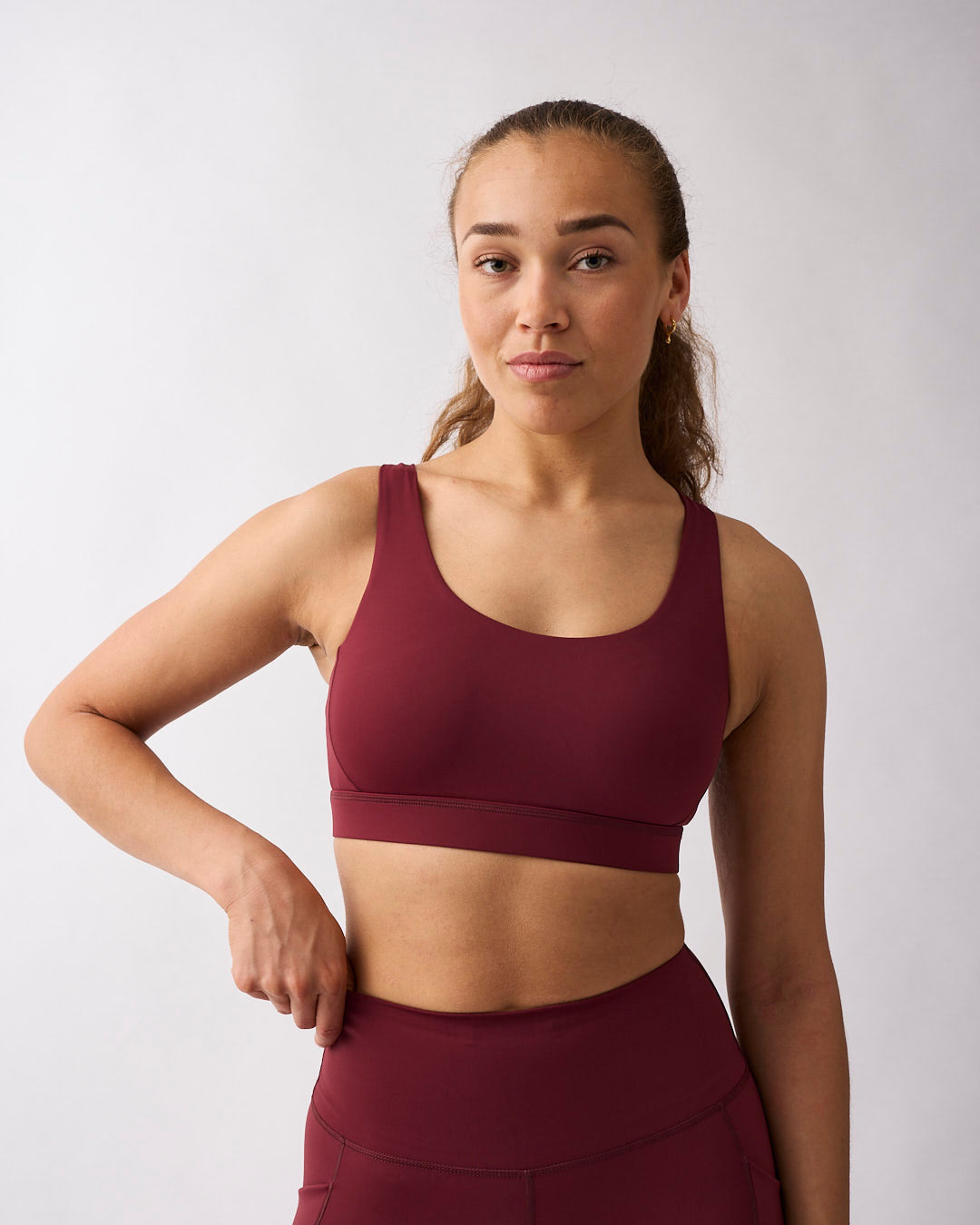 Fuse sport bra Dark red