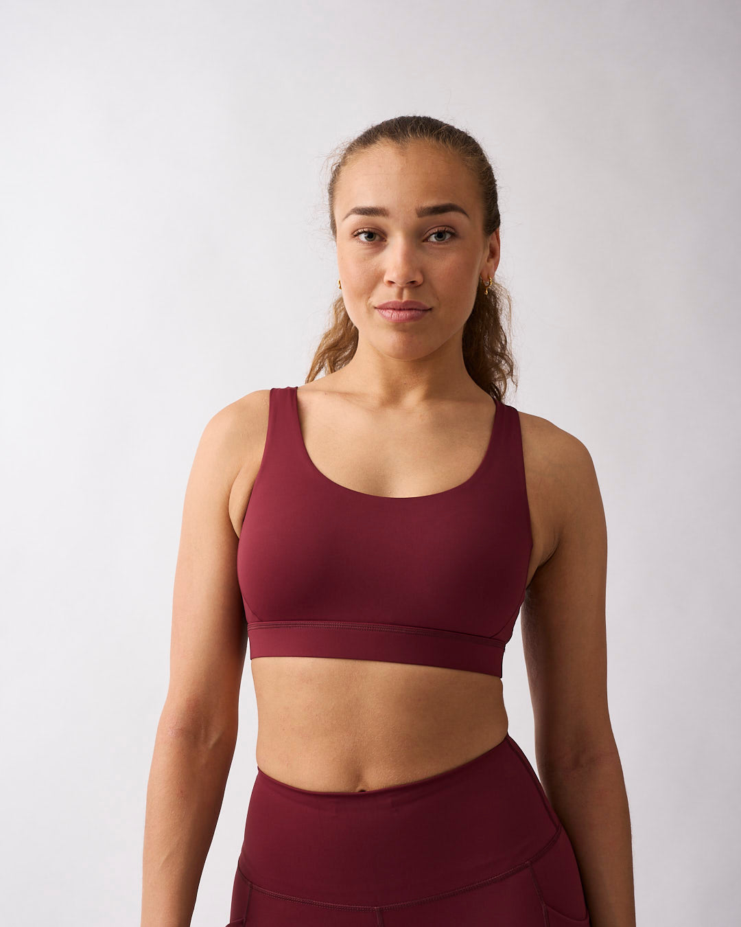 Fuse sport bra Dark red