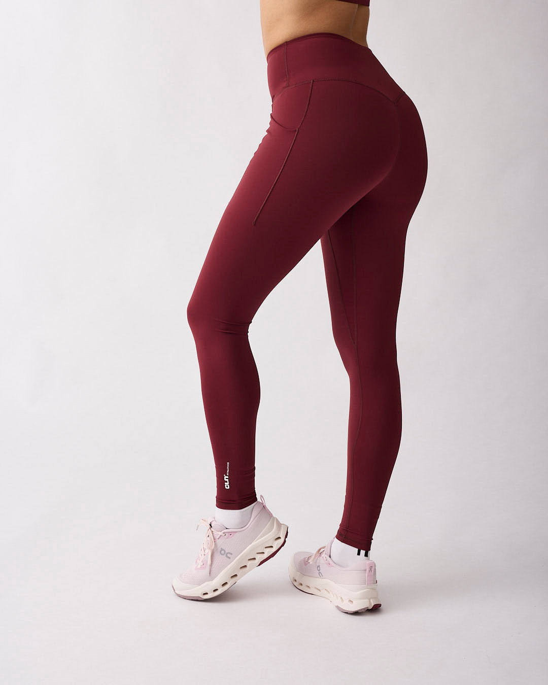 Fuse pocket tights Tall Dark red