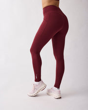 Fuse pocket tights Tall Dark red